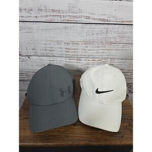 Under Armour and Nike Hat Size Large and One Size